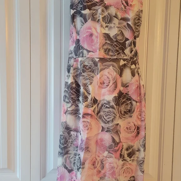 Midi Bettie Page floral spring dress xxl - Picture 4 of 7